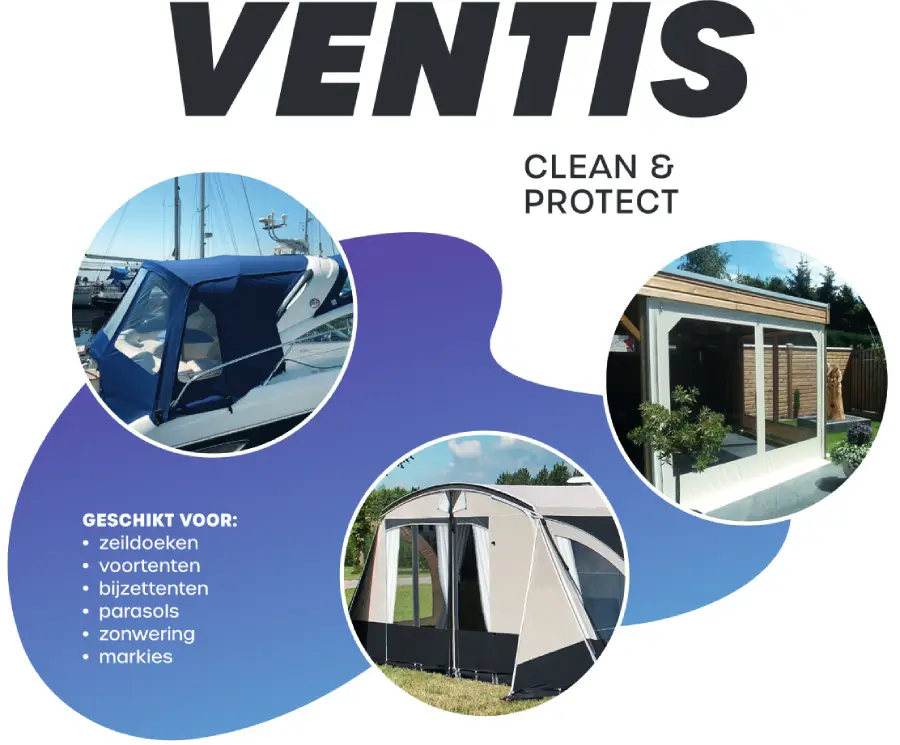 schaduwdoek reiniging